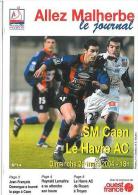 Programme Football : 2003/4 Caen â€“ Le Havre - Livres