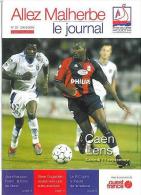 Programme Football : 2004/5 Caen â€“ RCL Lens - Libri