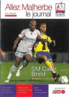 Programme Football : 2005/6 Caen â€“ Brest - Libri