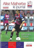 Programme Football : 2005/6 Caen â€“ Creteil Paris - Boeken