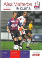 Programme Football : 2005/6 Caen â€“ SECB Bastia - Books