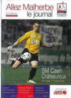 Programme Football : 2006/7 Caen â€“ Chateauroux - Boeken