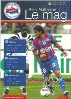 Programme Football : 2007/8 Caen â€“ FC Metz - Books