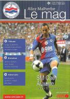 Programme Football : 2008/9 Caen â€“ Auxerre - Libros