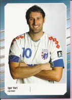 Handball - Igor Vori (10) , RK Croatia Osiguranje Zagreb, Croatia, Commemorative Card - Handball