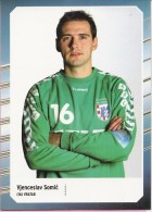 Handball - Vjenceslav Somić (16) , RK Croatia Osiguranje Zagreb, Croatia, Commemorative Card - Handball