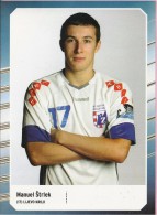 Handball - Manuel Štrlek (17) , RK Croatia Osiguranje Zagreb, Croatia, Commemorative Card - Handball
