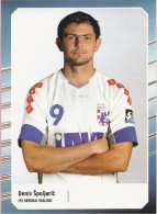 Handball - Denis Špoljarić (9) , RK Croatia Osiguranje Zagreb, Croatia, Commemorative Card - Handball