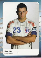 Handball - Ljubo Vukić (23) , RK Croatia Osiguranje Zagreb, Croatia, Commemorative Card - Handball