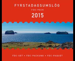 IJsland / Iceland - Postfris / MNH - Complete FDC Yearset 2015 NEW!! - Ungebraucht