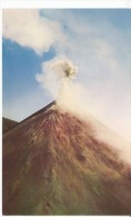 El Salvador, Volcan Izalco Volcano Eruption C1960s Vintage Postcard - El Salvador