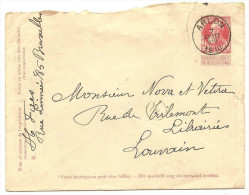 Entier Postal Grosse Barbe Arlon 1910 (Ja31) - Sobres-cartas