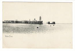 REPUBLICA  MEXICANA  ( MEXIQUE ) /  VERA  CRUZ  ( Port , Phare Et Barge ) /  CPA  PRECURSEUR   ( éditée Avant 1904 ) - Mexique