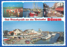 Deutschland; Büsum; Multibildkarte - Büsum