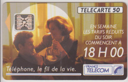 (R) Télécarte , Téléphone , Le Fil De La Vie , 50 Unités, 1992 - Telefoni