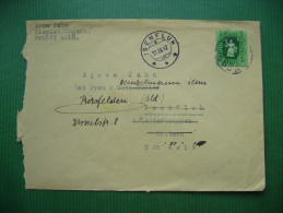 Hungary: Brief Cover Kispest - Isenfluh Switzerland 11.9.1947 Stamp Agriculture 1 Forint - Storia Postale