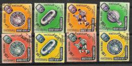 SOUTH ARABIAN  FEDERATION,1966, HADHRAMAUT, ADEN, World Cup Football, Soccer, 8v Set Complete, Used. - 1966 – Inglaterra