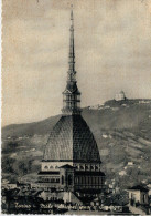 TORINO  MOLE  ANTONELLIANA  E  SUPERGA     2 SCAN  (VIAGGIATA) - Mole Antonelliana