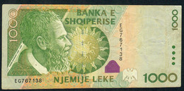 ALBANIA  P69 1000 LEKE 2001 #EG    VF - Albania