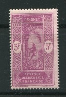 DAHOMEY- Y&T N°98- Neuf Avec Charnière * - Nuevos