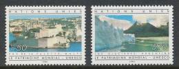 UN Geneva 1984 Michel # 122-123, MNH - Neufs