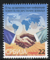 437 SERBIA 2011 - 50 Years Of The First Conference Of Non-Aligned Countries -MNH Set - Serbia