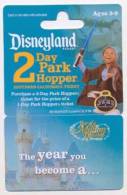 Disneyland California Ticket # 92 - Passaporti  Disney