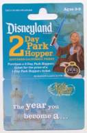 Disneyland California Ticket # 92 - Passeports Disney