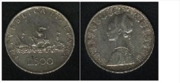 Italy, 500 Lire, 1960, Rome, KM:98 - 500 Lire