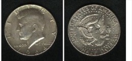 États-Unis, 1/2 Dollar Kennedy, 1964 (Philadelphie), KM 202 - 1964-…: Kennedy