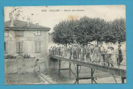 CPA 1039 - Sortie Des Usines - Café-Restaurant L-MASSON à OULLINS 69 - Oullins