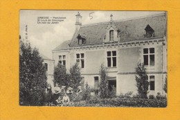 37 Indre Et Loire Amboise Pensionnat Saint Louis De Gonzague Un Coin Du Jardin ( Carte Animée ) - Amboise