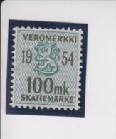 Finland: Fiskale Zegel/revenue Income Tax Cataloog Barefoot 47; Jaar 1954 - Revenue Stamps