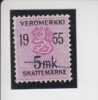 Finland: Fiskale Zegel/revenue Income Tax Cataloog Barefoot 43; Jaar 1955 - Revenue Stamps