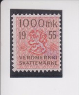 Finland: Fiskale Zegel/revenue Income Tax Cataloog Barefoot 51; Jaar 1955 - Revenue Stamps