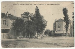 93 - PAVILLONS-SOUS-BOIS - Le Carrefour Et Rue Des Pêcheurs - 1911 - Les Pavillons Sous Bois