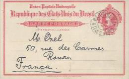 BRESIL : CARTE "entier Postal " émise Le 3/07/1920 - Interi Postali