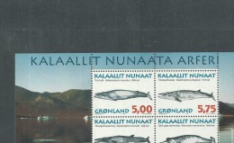 Groenland BF N° 13 XX Mammifères Marins ( II ),  Le Bloc Sans Charnière, TB. - Blokken