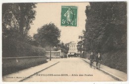 93 - PAVILLONS-SOUS-BOIS - Allée Des Postes - Les Pavillons Sous Bois