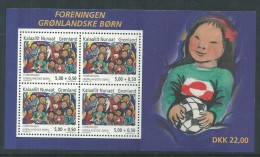 Groenland BF N° 28 XX   Timbres Avec Surtaxe,  Le Bloc Sans Charnière, TB. - Blokken