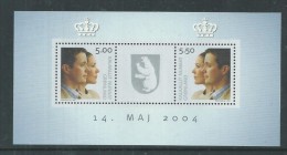 Groenland BF N° 29 XX  Mariage De S. A. R. Le Prince Frederik Et De Mary Donaldson,  Le Bloc Sans Charnière, TB. - Blocks & Kleinbögen