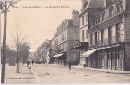 Ax - Cpa CHATELLERAULT - Le Boulevard Blossac - Chatellerault
