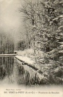 CPA - VERT-le-PETIT (91) - Paysage Hivernal Près De La Poudrerie Du Bouchet En 1922 - Vert-le-Petit