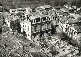 Gd Format Div -ref R474 - Herault - Mauguio - La Mairie  - Vue Aerienne - Carte Bon Etat - - Mauguio