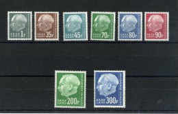 - SARRE 1957/59.  TIMBRES DE 1957 . NEUFS AVEC ET SANS CHARNIERES   . - Neufs