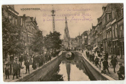CPA     VOORSTREEK    LEEUWARDEN  BORD D UN CANAL   ECRITE A LA PLUME :   EXPOSITION D AGRICULTURE  SEPT 1902 - Leeuwarden
