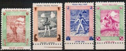 Poland 1943 Polish Field Post Perforated Rare As Complete Full Of Set  MNH **!!! - Vignettes De La Libération