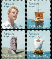 Noorwegen / Norway - Postfris / MNH - Complete Set Thor Heyerdahl 2014 - Neufs