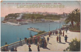 Monte-Carlo  - Les Terrasses Et Le Rocher De Monaco - Terrassen