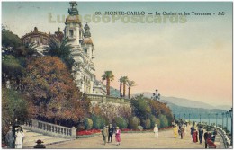 Monte-Carlo  -Le Théâtre Et Les Terrasses Du Casino - Operahuis & Theater